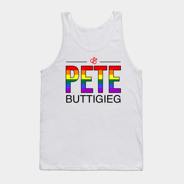 Pete Buttigieg gay Tank Top by Soll-E